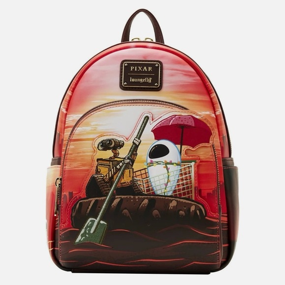 Loungefly Handbags - Loungefly PIXAR MOMENTS WALL E DATE NIGHT MINI BACKPACK.
*NEW*